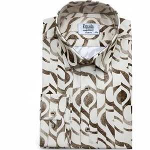 Koszula męska z cyfrowym nadrukiem elastanu produkt Turecki  M-2XL