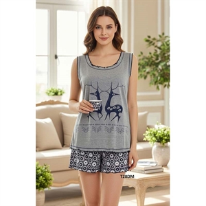 Piżama damska (M-3XL)