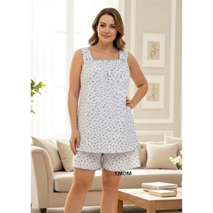 Piżama damska (XL-4XL)