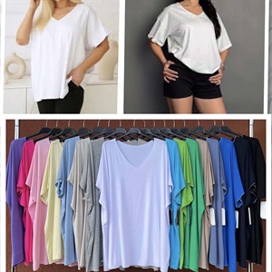 Bluzka damska - Produkt Włoski (Duży Rozmiar)