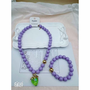 Komplet Naszyjnik + Bransoletka