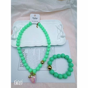 Komplet Naszyjnik + Bransoletka