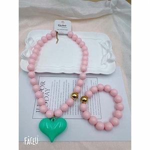 Komplet Naszyjnik + Bransoletka