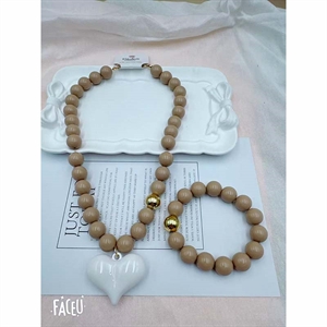 Komplet Naszyjnik + Bransoletka
