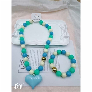 Komplet Naszyjnik + Bransoletka