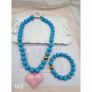 Komplet Naszyjnik + Bransoletka