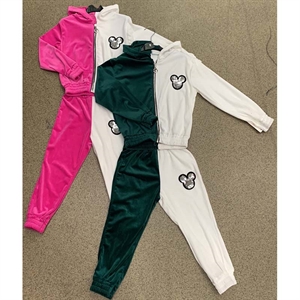 Komplet welur dziewczęcy 6-16