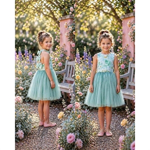 Sukienka dziewczęca (4-14)