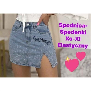 Spódnica-spodenki jeansowa damska  XS-XL