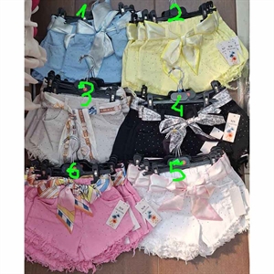 Szorty dziewczęce  4-14 lat