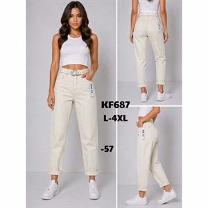 Jeansy damskie  L-4XL