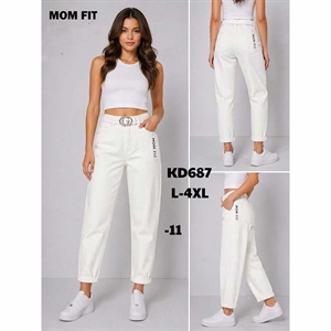 Jeansy damskie  L-4XL