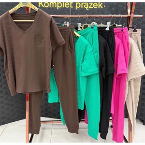 Komplet damski prążek produkt Turecki
