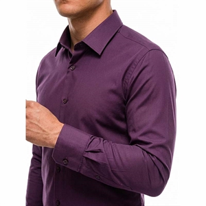 Koszula męska gładka krój slim fit produkt Turecki  M-2XL
