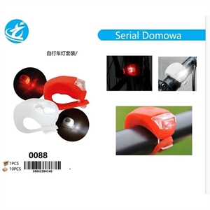 Zestaw lampek rowerowych