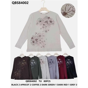 Sweter damski okrągły
