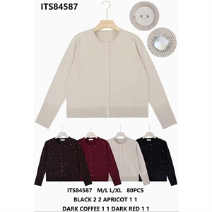 Sweter damski zapinany na guziki  M/L-L/XL