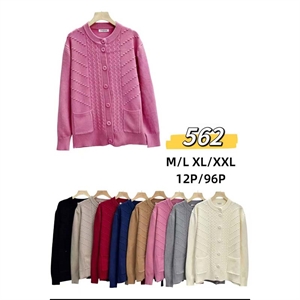 Sweter damski zapinany na guziki  M/L-XL/2XL