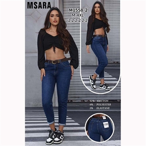 Jeansy damskie Msara  M-4XL