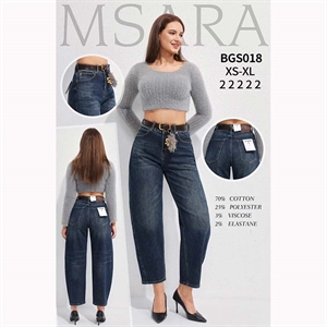 Jeansy damskie Msara  XS-XL