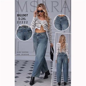 Jeansy damskie Msara  S-2XL
