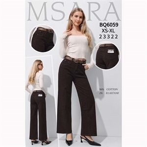 Jeansy damskie Msara  XS-XL