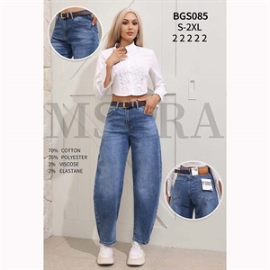 Jeansy damskie Msara  S-2XL