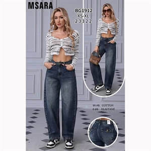 Jeansy damskie Msara  XS-XL