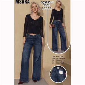 Jeansy damskie Msara  XS-XL