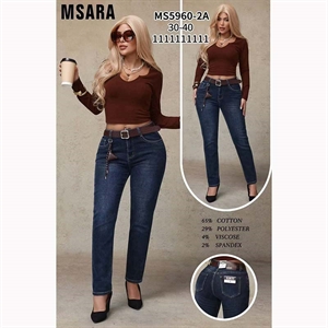 Jeansy damskie Msara  30-40