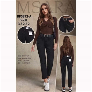 Jeansy damskie Msara  S-2XL