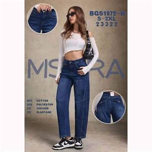 Jeansy damskie Msara  S-2XL