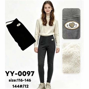 Legginsy ocieplane dziewczęce  116-146