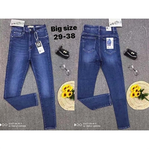Jeansy damskie  29-38  BIG SIZE