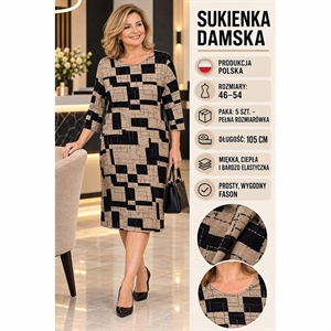 Sukienka damska produkt Polski  46-54