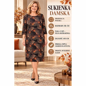 Sukienka damska produkt Polski  46-54