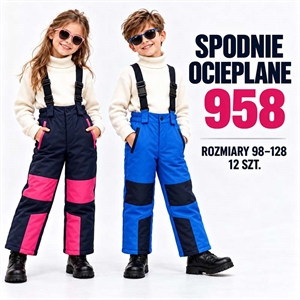 Spodnie ocieplane  98-128cm