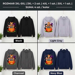 Bluza męska kangurka Big Size  3XL-5XL