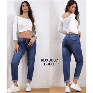 Jeansy mom fit  L-4XL