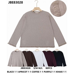 Sweter damski okrągły  S/M-M/L