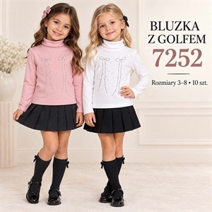 Bluzka dziewczęca  3-8 lat