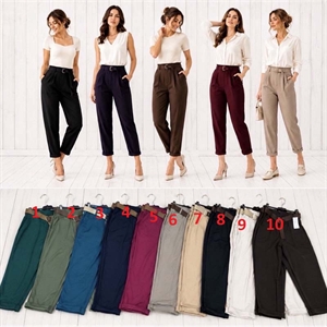 Spodnie damskie - Produkt Włoski S-2XL