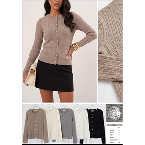 Sweter damski zapinany na guziki