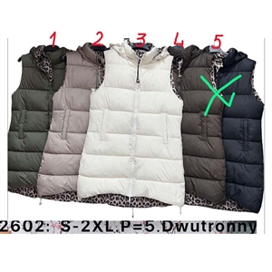 Kamizelka dwustronna damska  S-2XL