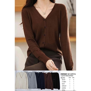 Sweter damski zapinany na guziki  S/M-M/L