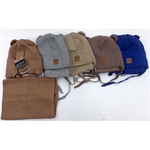 Komplet Czapka + Komin 44-45