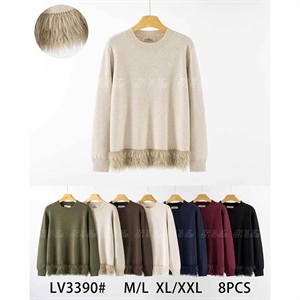 Sweter damski okrągły  M/L-XL/2XL