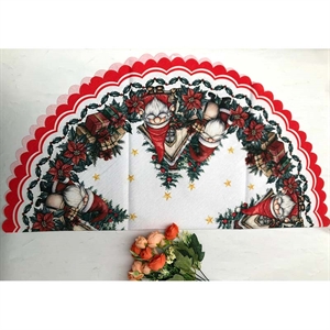 Obrus Świąteczny okrągły 85cm