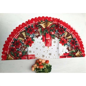 Obrus Świąteczny okrągły 85cm