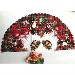 Obrus Świąteczny okrągły 85cm
